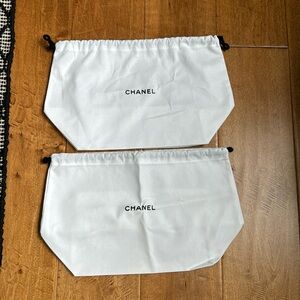 CHANEL cotton bags (makeup/ cosmetics)